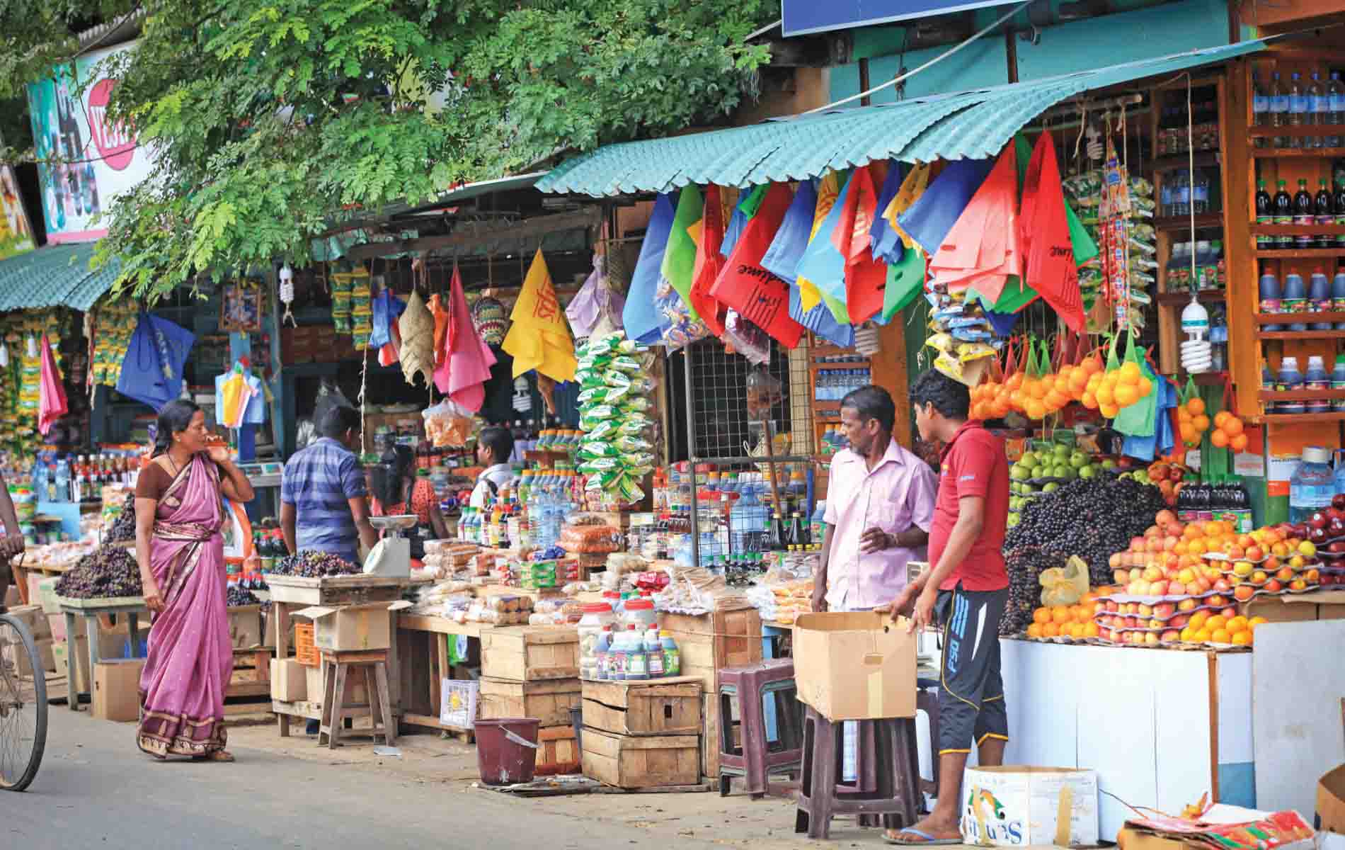 local market in Jaffna