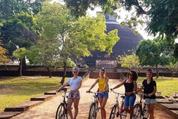 Cycle ride through the ancient site