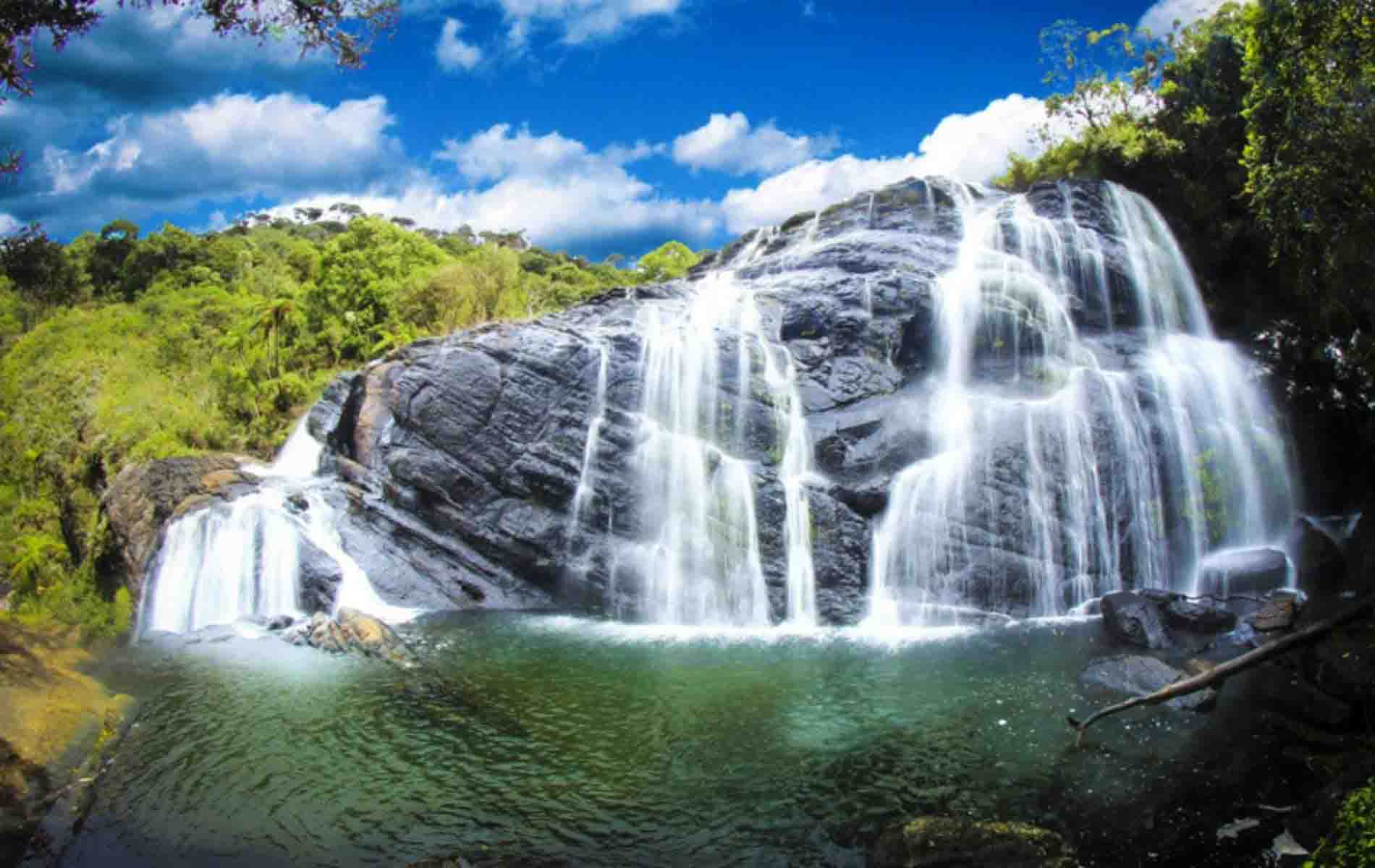 Bakers falls in Sri Lanka