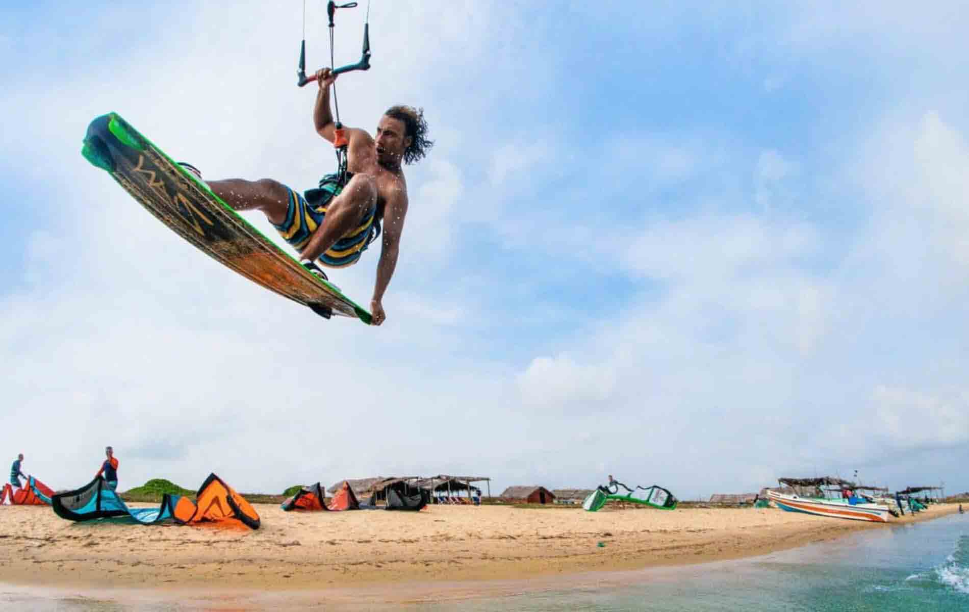 Kitesurfing in Sri Lanka