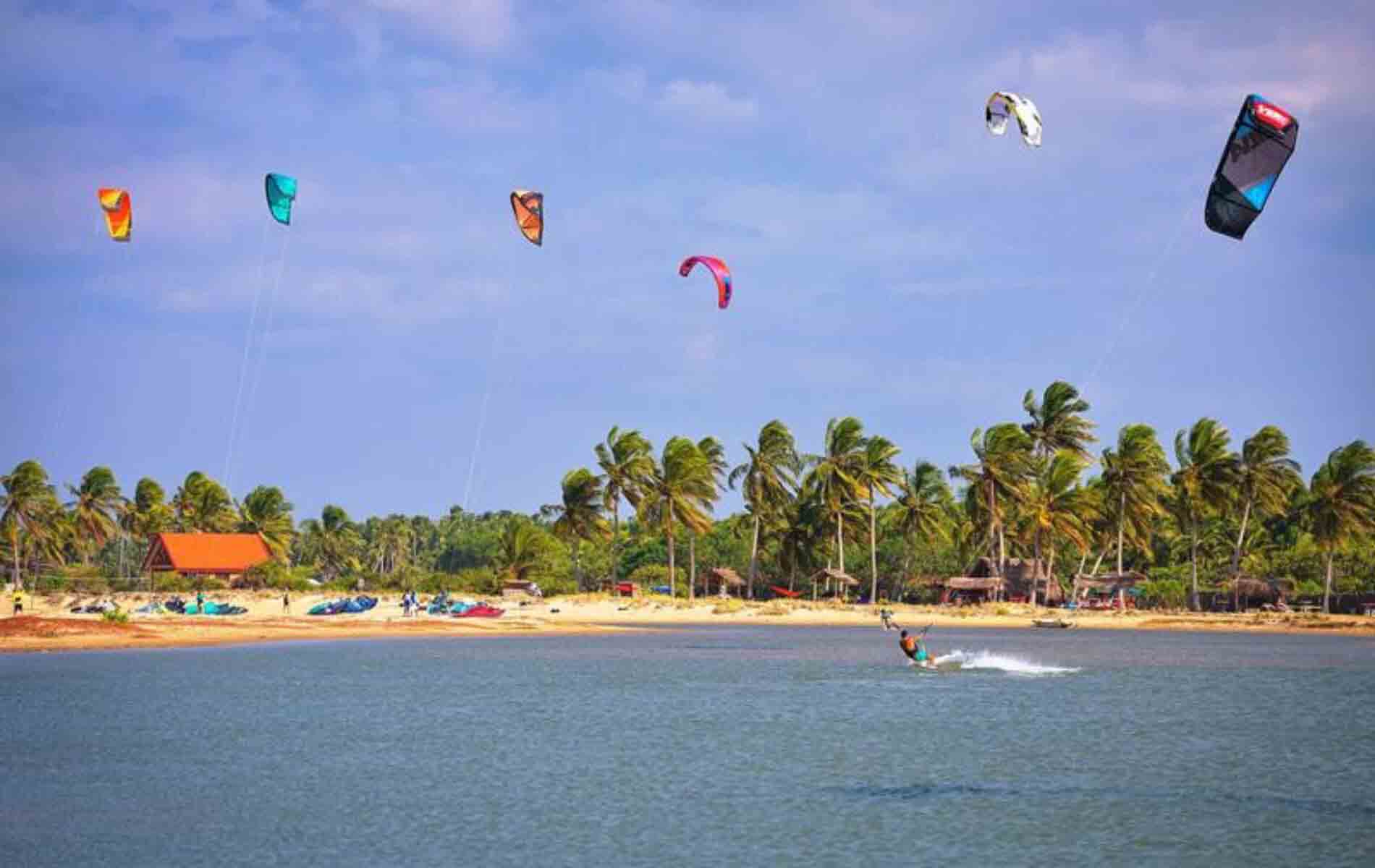Kitesurfing in Sri Lanka