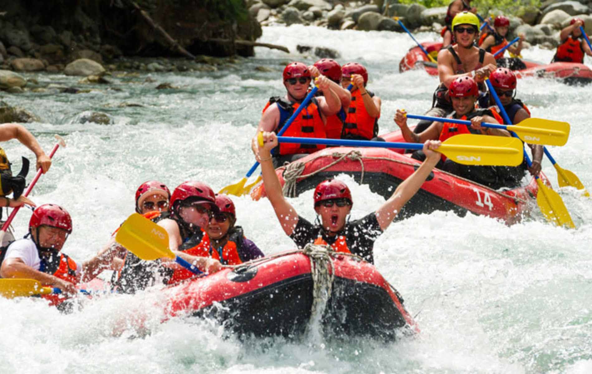 White water rafting in kithulgala