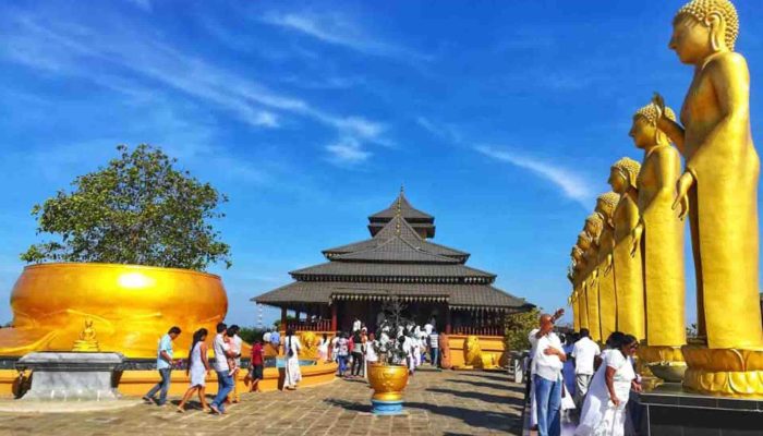 Main shrine in nelligala temple