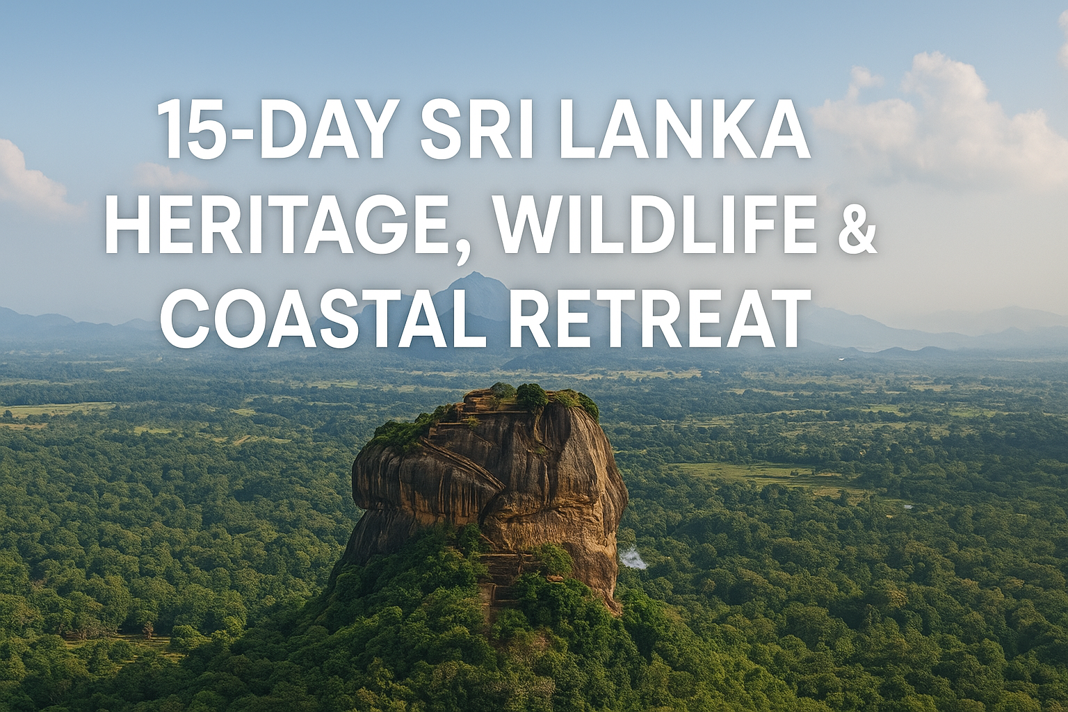 15-DAY SRI LANKA HERITAGE, WILDLIFE & COASTAL RETREAT