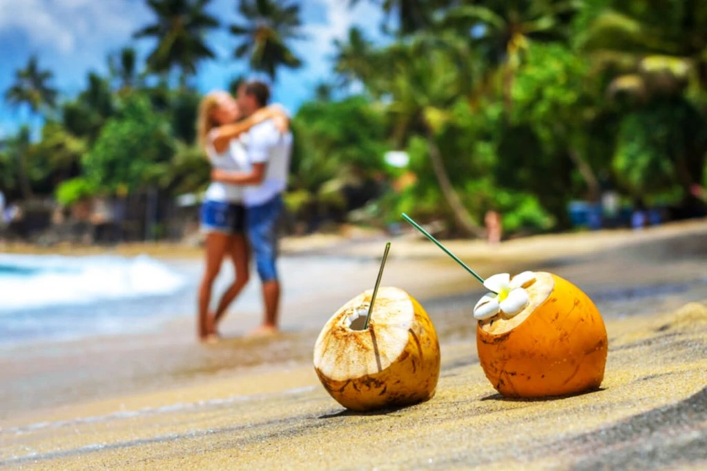 Newly married couples and anniversary travellers