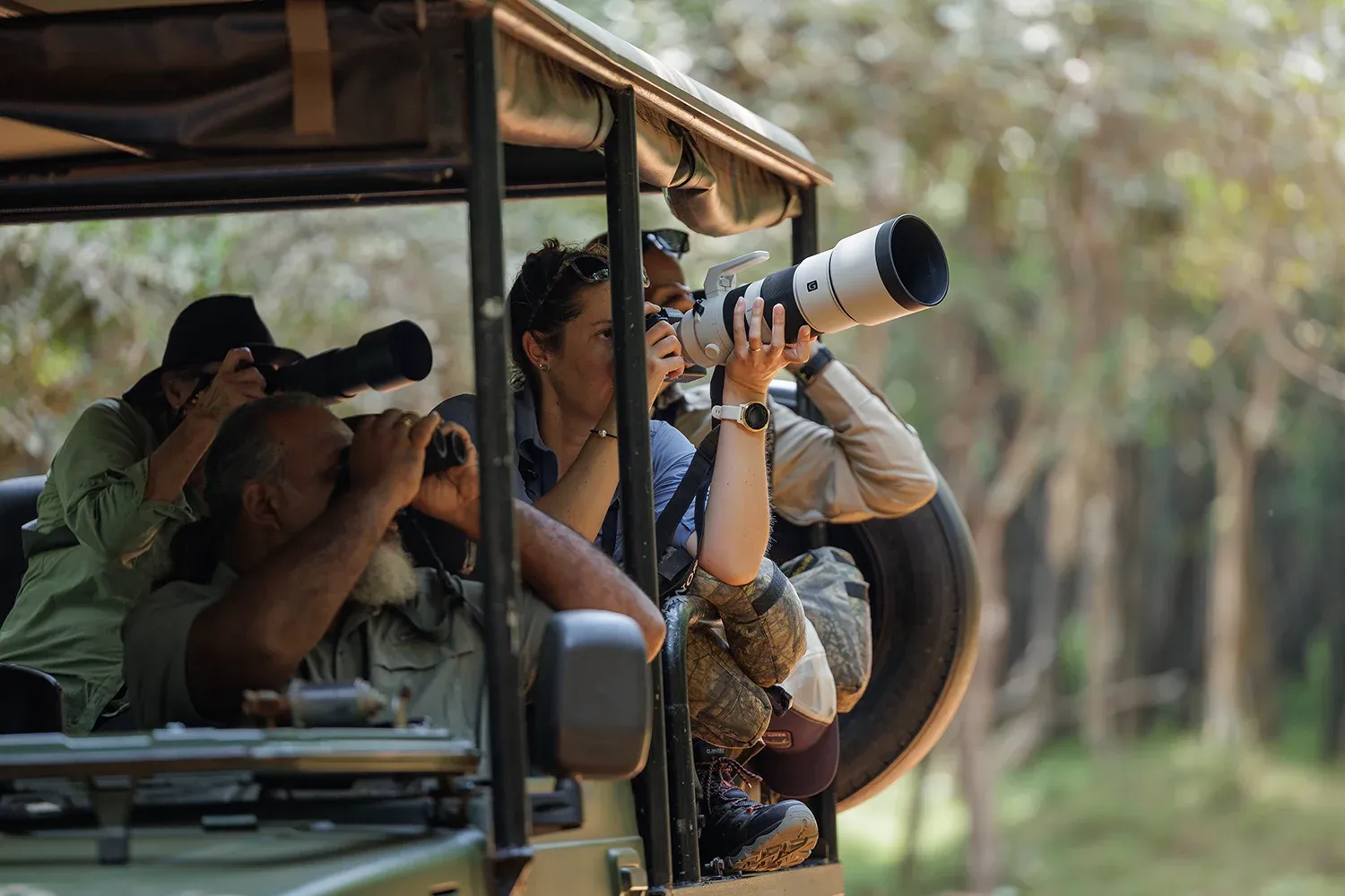 Photographers and serious nature travellers